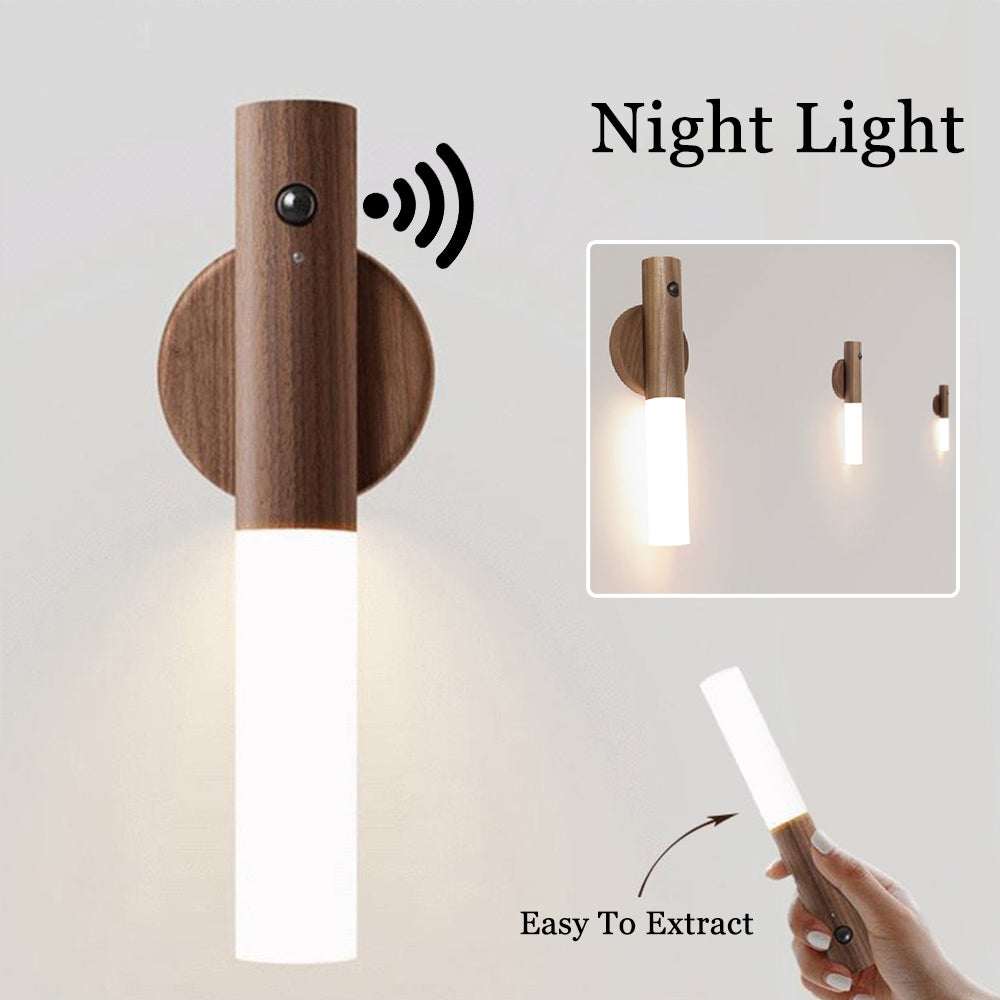 Smart Sensor Light - Wood Lamp (Corridors, Wall, Cabinet, Night)